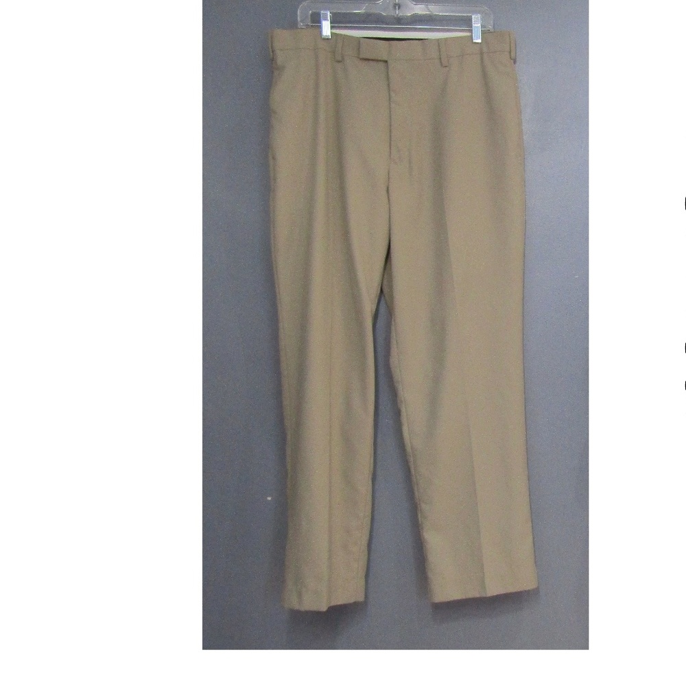 PGA Tour Tan Flat Front Golf Pants Size 36